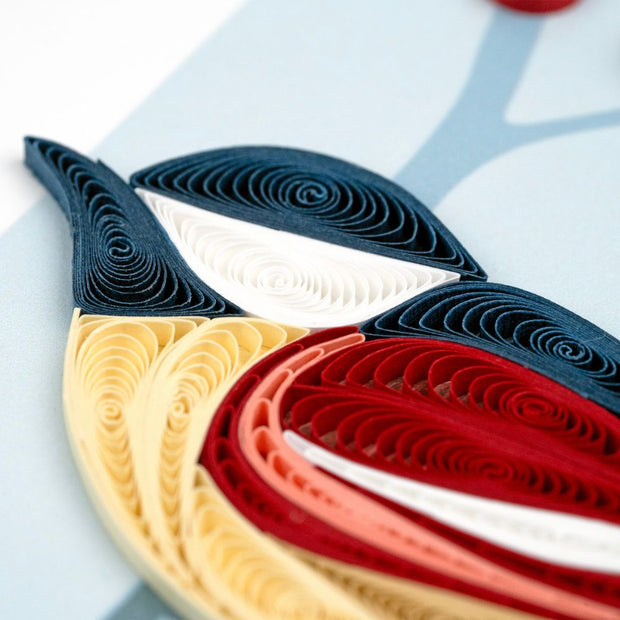 Quilled Decorative Birds Note Card Box Set card 2 detail