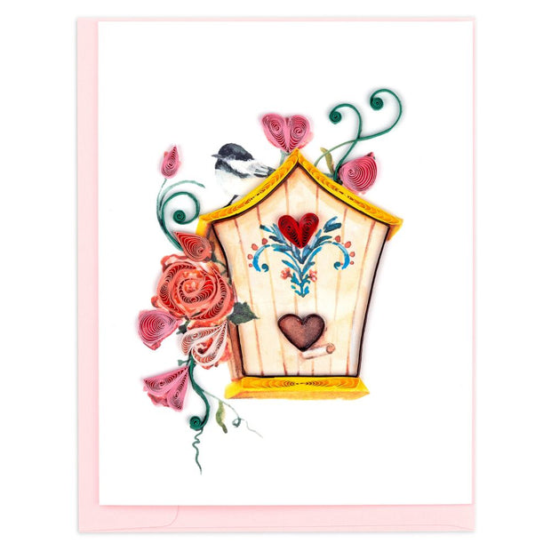 Quilled Birdhouses Note Card Box Set card 1