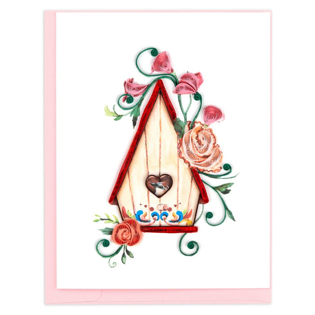 Quilled Birdhouses Note Card Box Set card 2