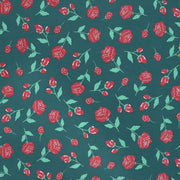 Passion Lilie Organic Cotton Woodland Rose Dress print detail