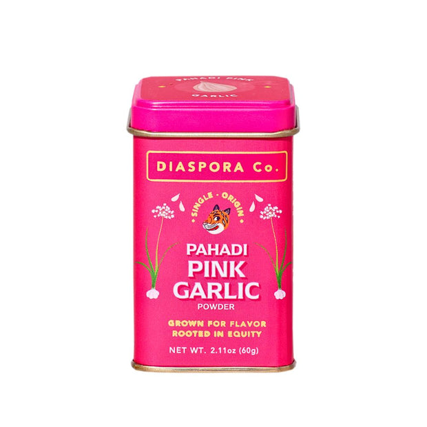 Diaspora Co. Pahadi Pink Garlic Powder 2.11oz Tin