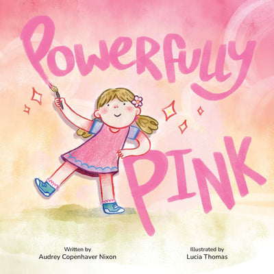Powerfully Pink Hardcover Book cover image