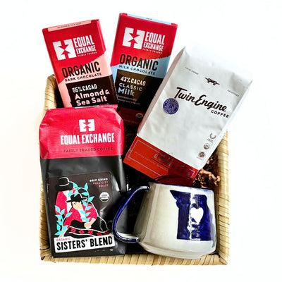 Premium Coffee and Chocolate Gift Basket