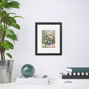 Quilled Spring Bouquet by Pierre-Auguste Renoir Framed Art displayed on a wall