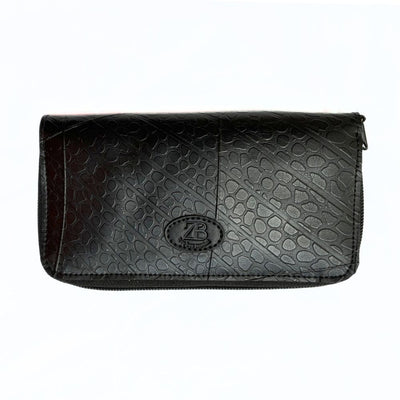 Recycled Inner Tube Long Wallet with Zipper