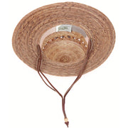 Rockport Lattice Palm Leaf Tula Hat view from bottom