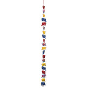 3.5 foot long Festival Elephants Hanging Garland