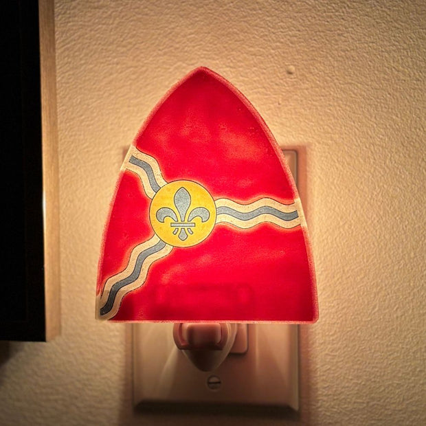 Night Light - St. Louis City Flag lifestyle