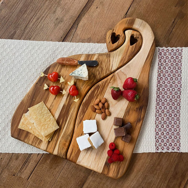 Romantic Couple Serving Boards - Set of 2 – Zee Bee Market LLC