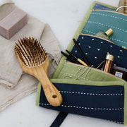 Certified Organic Cotton Small Travel Organizer - Spruce lifestyle