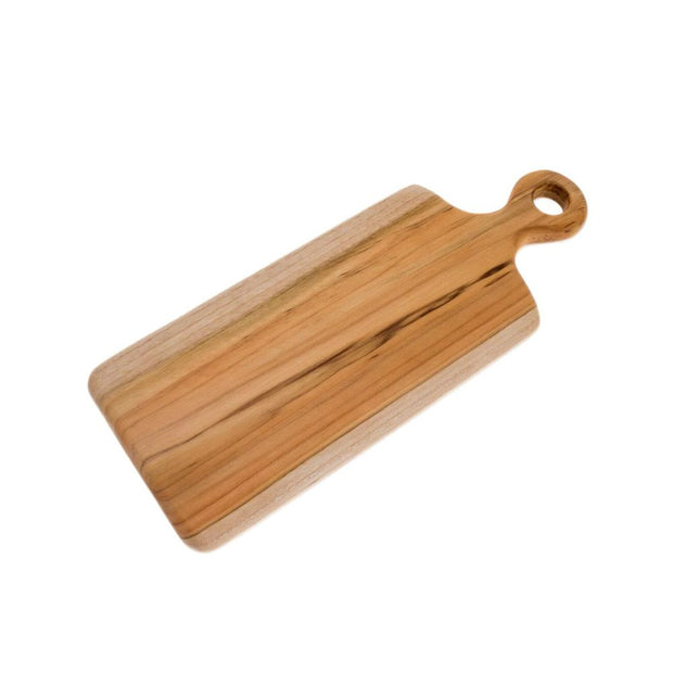 Teak Wood Rectangular Cheese Board with handle