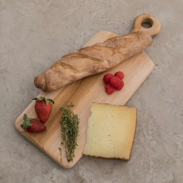 Teak Wood Rectangular Bread and Cheese Board