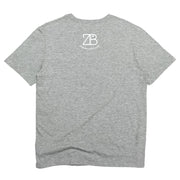 Unisex SS Premium Cotton Tee in Oxford Grey - BIKE STL BIKE back