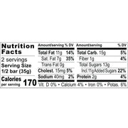 Zotter Hand-Scooped Chocolate 70g Bar - Espresso Macchiato Nutrition Facts