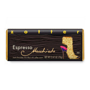 Zotter Hand-Scooped Chocolate 70g Bar - Espresso Macchiato in package