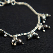 Silver tone Gracie Beaded Bracelet detail