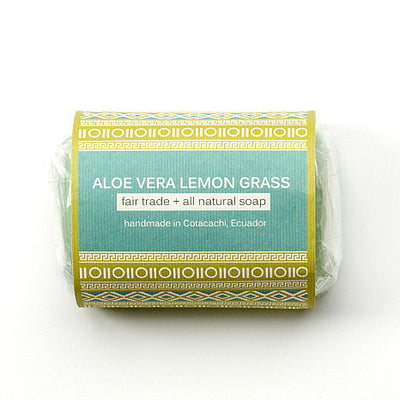 All-natural Aloe Vera Soap - Lemon Grass 4.2 oz