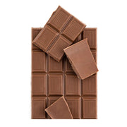 Organic Classic Milk Chocolate (43% Cacao) 80g Bar interior