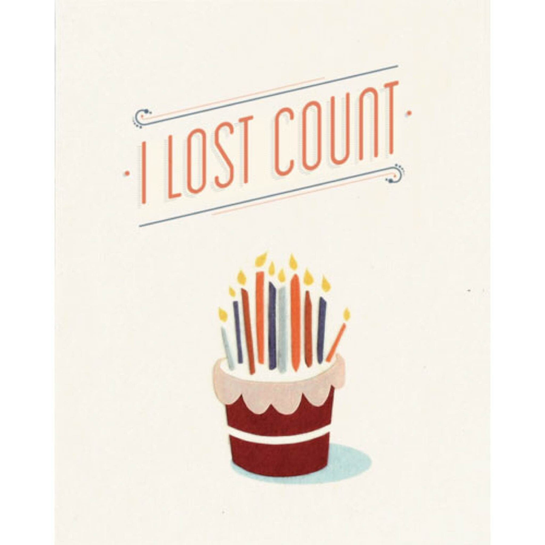 Lost Count Birthday Card – Zee Bee Market LLC