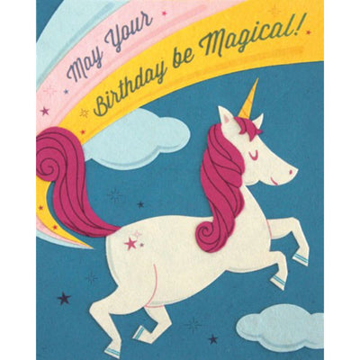 Unicorn Birthday Card by Good Paper