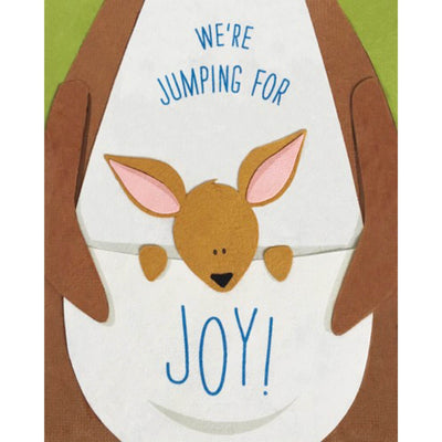 We're Jumping for Joy Card by Good Paper
