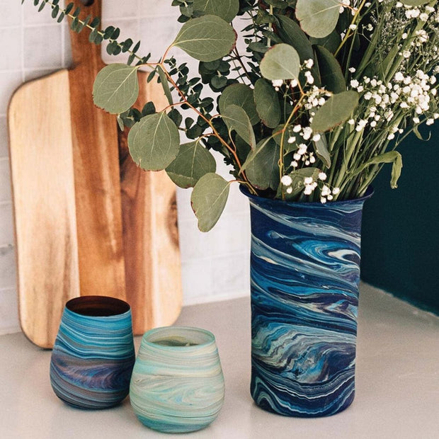 Phoenician Glass Deep Sea Vase lifestyle