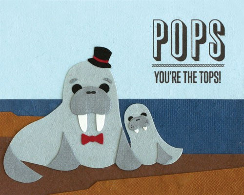 Pops You're The Tops Card by Good Paper