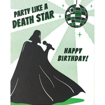Death Star Birthday Card by Good Paper