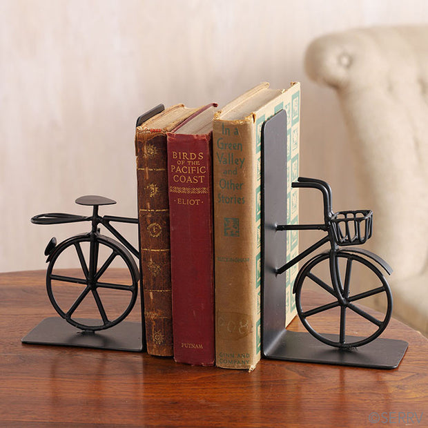 Handmade and Fair Trade Bicycle Iron Bookends