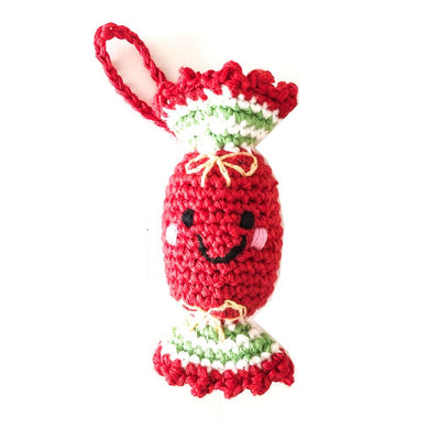 Hand-crocheted Party Cracker Ornament