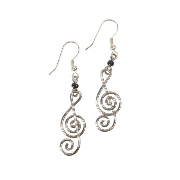 Music Theory Treble Clef Note Earrings