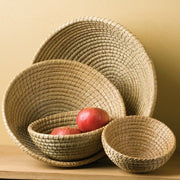 Round Nesting Basket Set in shape of bowls