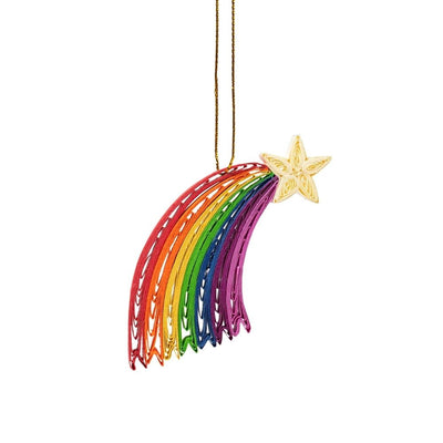 Quilled Paper Rainbow Ornament