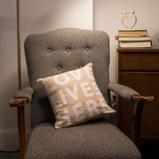 Love Lives Here Accent Pillow lifestyle