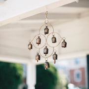 Nine Bells Wind Chime outdoors use