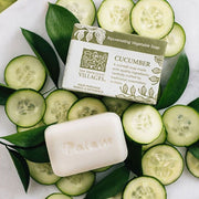 Vegetable Cucumber Scented Soap Bar lifestyle