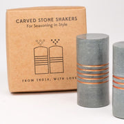 Palewa Stone Salt and Pepper Shakers with gift box