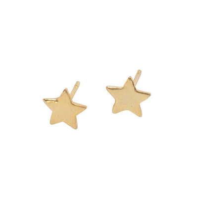 Tiny Star Bright Post Earrings