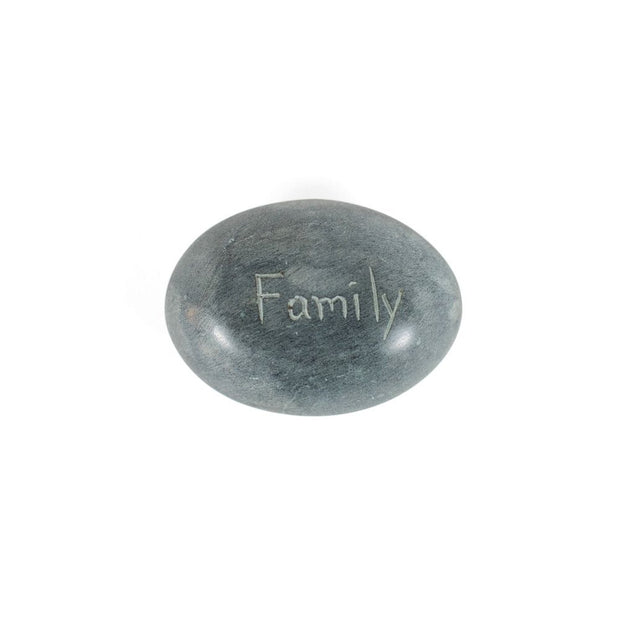 Stone Paperweight - Family