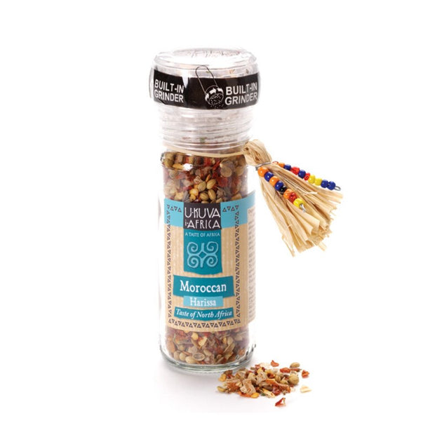 Moroccan Harissa Spice Blend with Built-in Grinder
