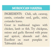 Moroccan Harissa Spice Blend Seasoning ingredients