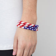 Roll-On® Bracelets Set of three - Stars & Stripes lifestyle