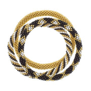 Team Spirit Roll-On® Bracelets Set of three Gold, White & Black