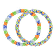 Set of two Roll-On Friendship Bracelets - Chameleon