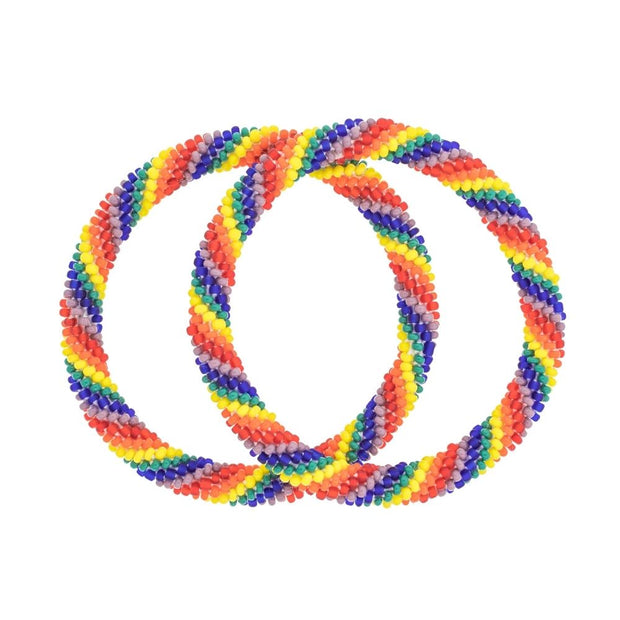 Roll-On Friendship Bracelets - Rainbow