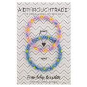 Roll-On Friendship Bracelets - Tutti Frutti displayed on card