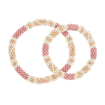 Mommy & Me Roll-On Bracelets - Desert Rose