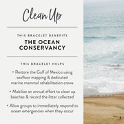 Cause Connection Bracelet - Clean Up info card