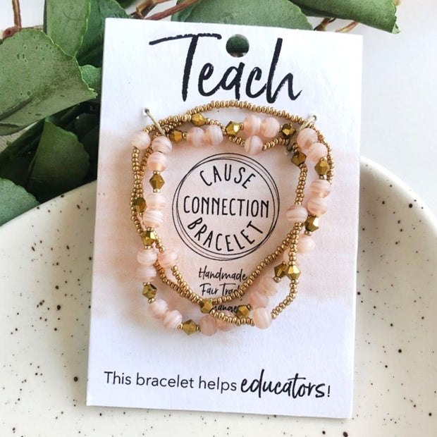 Cause Connection Bracelet - Teach lifestyle