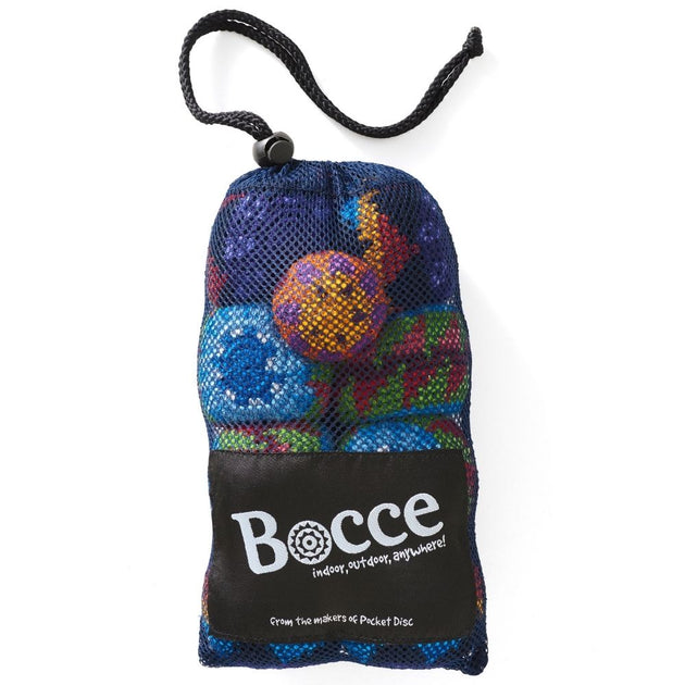 Bocce Ball Set Portable Crochet Hacky Sack Toss Game Zee Bee Market LLC